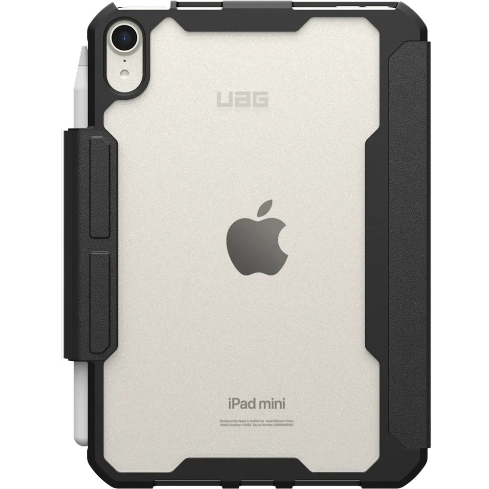Etui pancerne Urban Armor Gear Essential Armor dla iPad Mini (A17 Pro) 2024 / Mini 6 gen. 2021, czarne